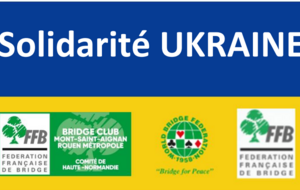Solidarité UKRAINE : 2410 € récolté au tournoi du 21 mars 