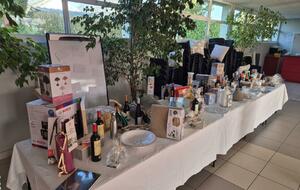 La table des lots du tournoi